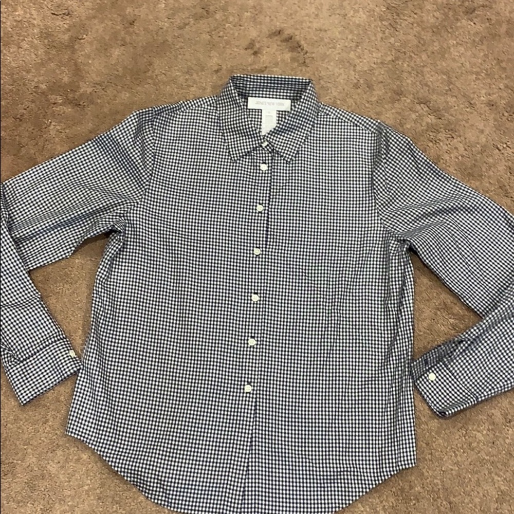 Jones New York silk blouse